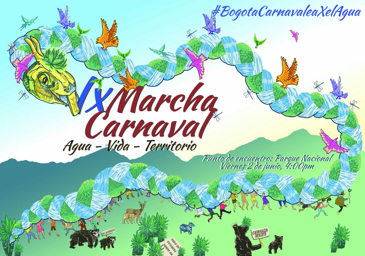 marcha-carnaval-agua-vida-Bogota-junio-2017