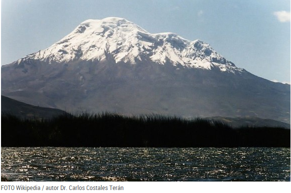 Volcán Chimborazo de Ecuador supera récord del Everest