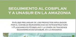 Análisis preliminar de los proyectos impulsados por el Cosiplan y la Unasur en la Amazonia.