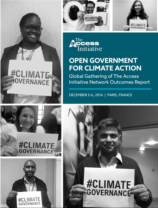 Open Government for the Climate Action