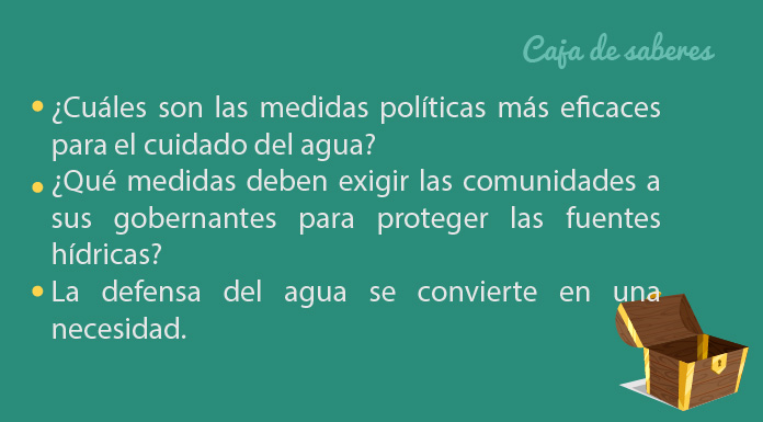 Encuentra aquí las medidas necesarias para convertir el agua en el centro de las políticas ambientales.