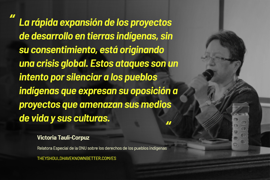 Una ola de “criminalización” sin precedentes está inundando a todo el mundo para silenciar a los pueblos indígenas
