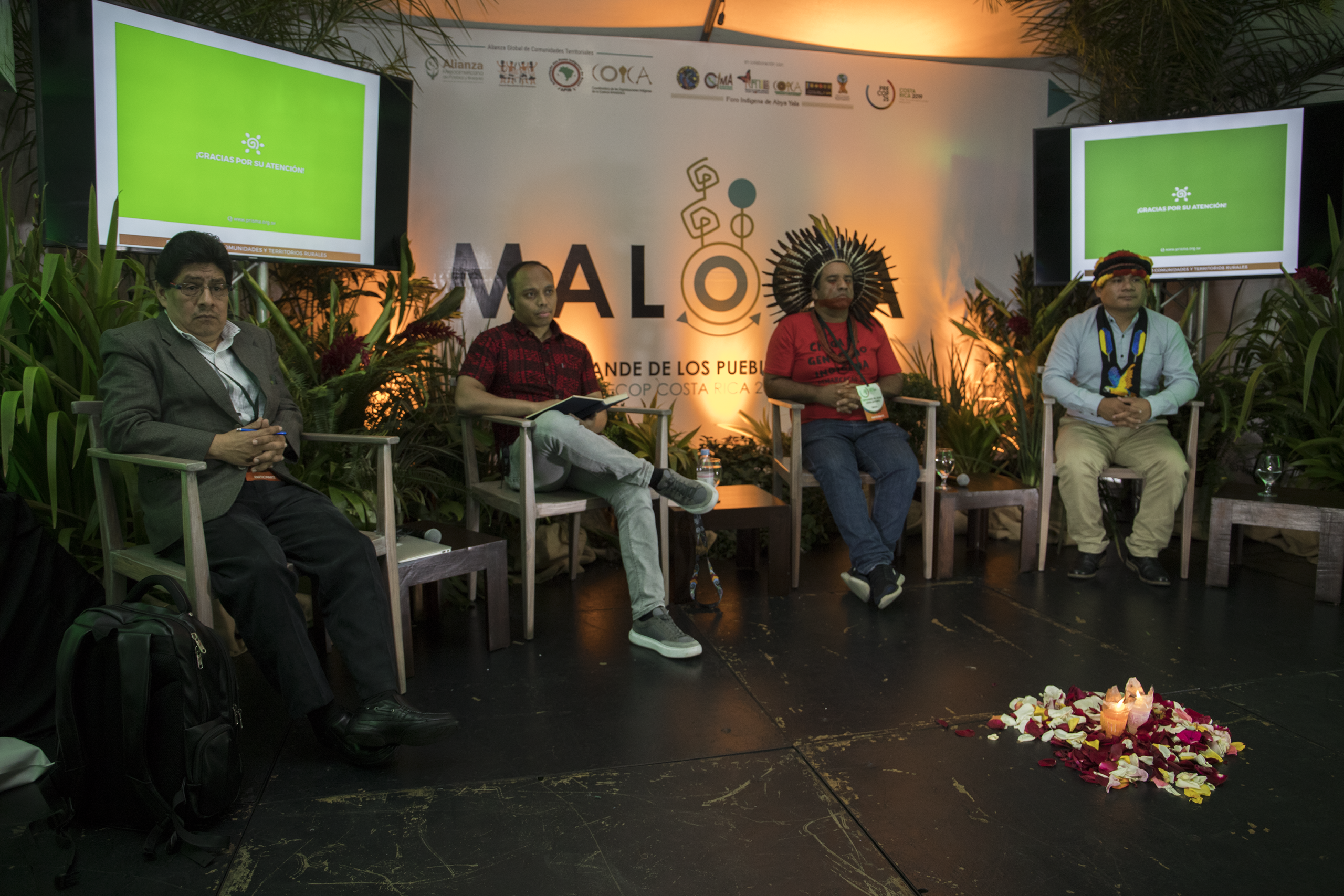 Maloca, Pueblos Indígenas y Comunidades Locales presentes en la Pre-COP25