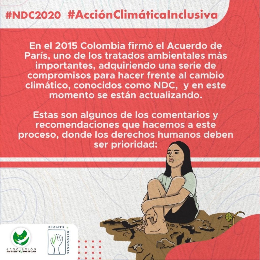 NDC colombia cambio climatico compromisos ambiente
