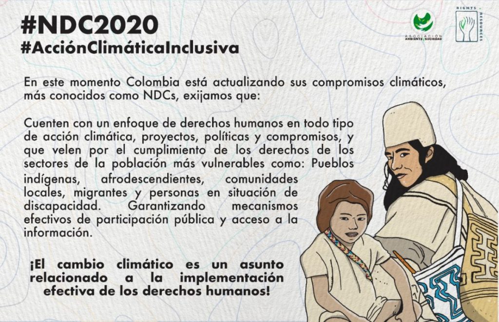colombia NDCs cambio climatico
