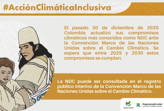 COLOMBIA NDC ONU COMPROMISOS CLIMATICOS CAMBIO CLIMÁTICO 2