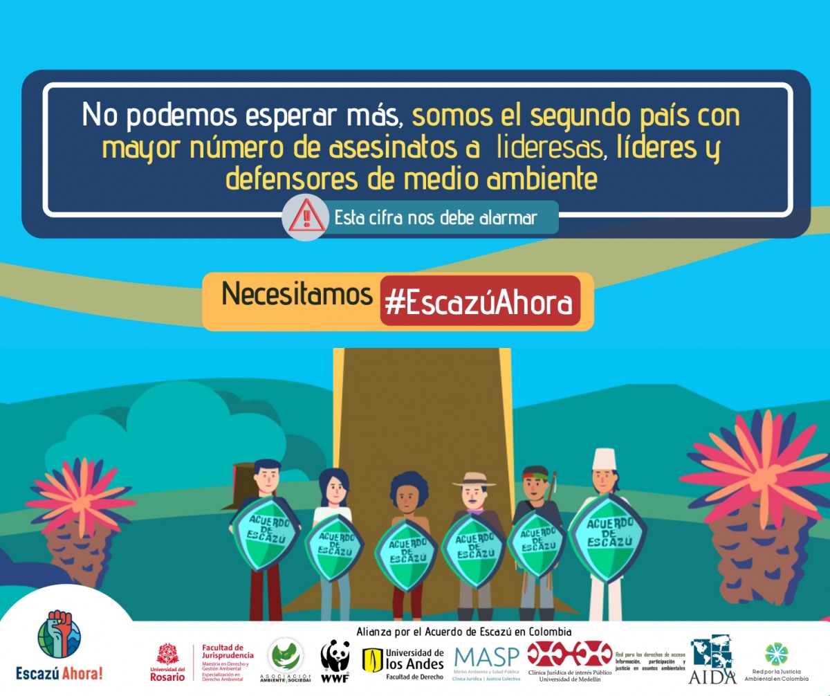 El Gobierno y el Congreso aún tienen una oportunidad de cumplirle al país con la ratificación del Acuerdo de Escazú