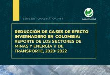 Reduction of Greenhouse Gases in Colombia: A Report from the Mines and Energy and Transportation Sectors (2020-2022)