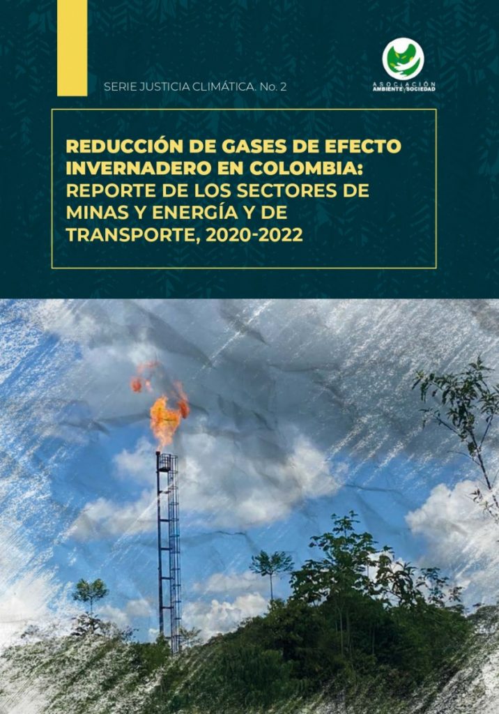 Reducciones de gases de efecto invernadero en Colombia: reporte de los sectores de minas y energía y de transporte, 2020-2022