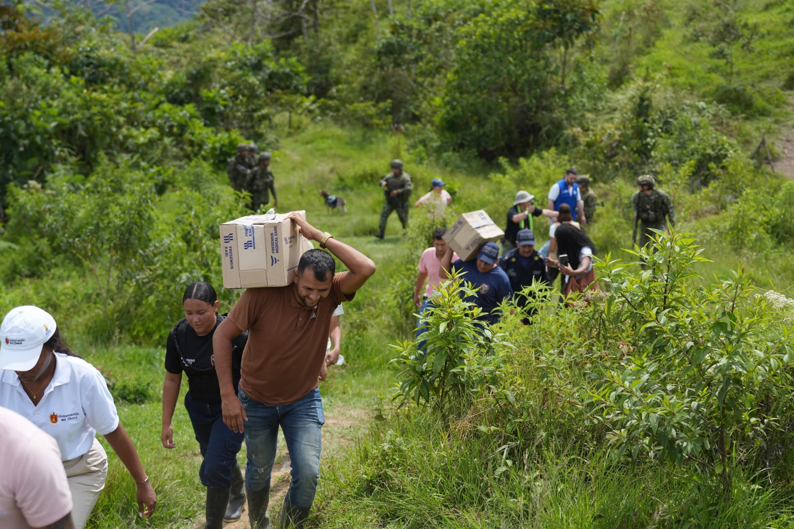 Tomada de la Gobernación del Chocó.